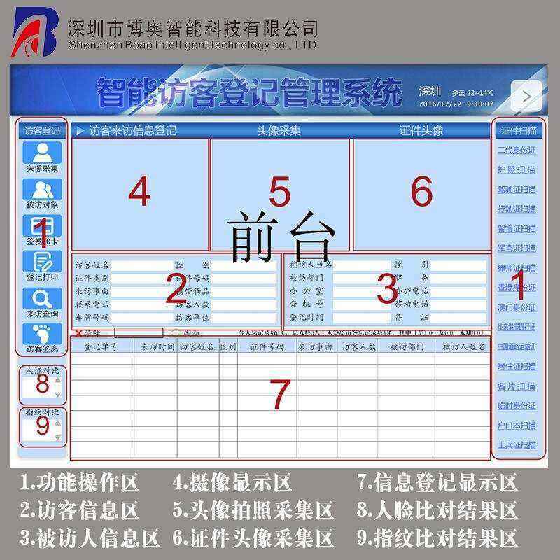 訪客登記管理軟件 人員出入管理系統(tǒng) - 產(chǎn)品展示