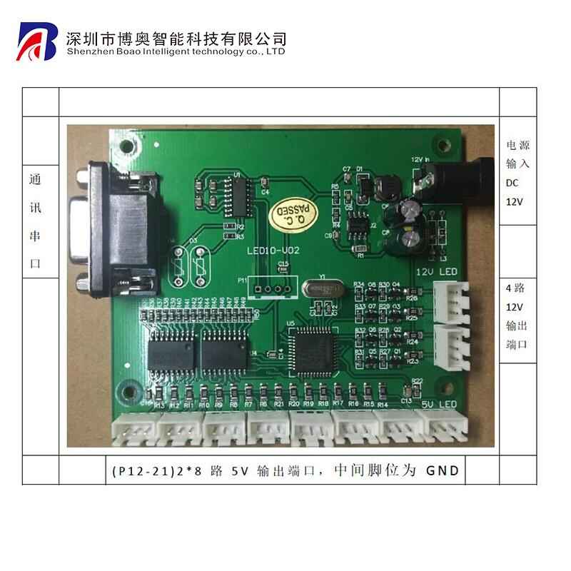 終端專用LED燈控制板  串口控制板 RS232感應(yīng)器通訊模塊 - 產(chǎn)品展示