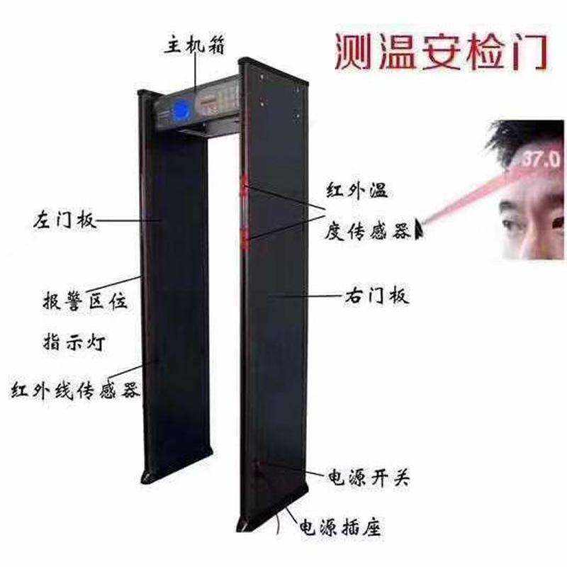人員進出通道自動測溫門現(xiàn)貨 - 產(chǎn)品展示