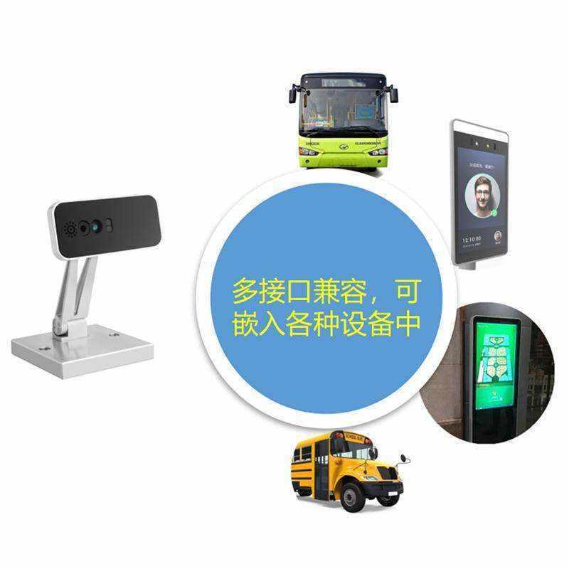 非接觸式車載WIFI4G語音播報高溫警告手腕額頭手掌人體自動測溫儀 - 產(chǎn)品展示