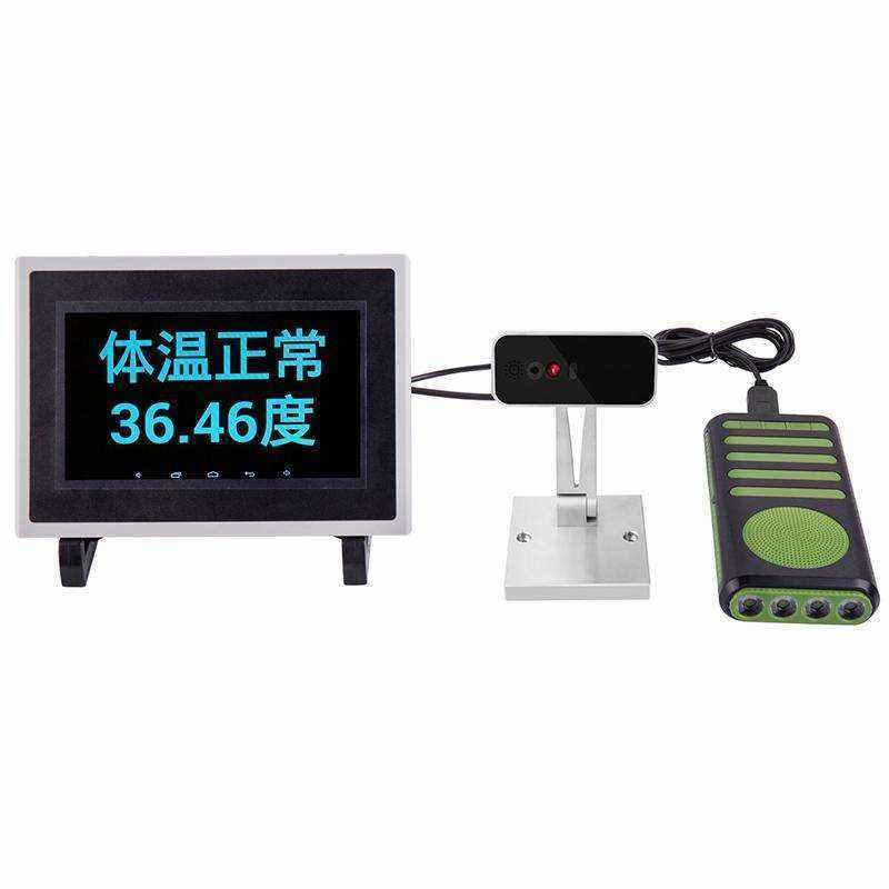 非接觸式車載WIFI4G語音播報高溫警告手腕額頭手掌人體自動測溫儀 - 產(chǎn)品展示