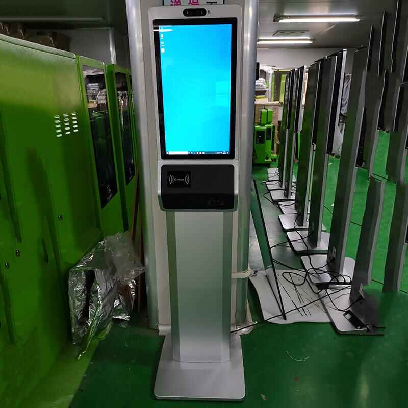 立式21.5寸電容觸摸豎屏顯示雙目攝像頭人臉識別終端一體機(jī)支持功能定制 - 產(chǎn)品展示