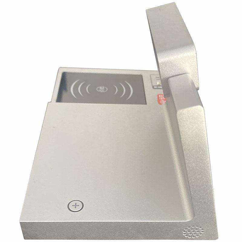 臺(tái)式身份證閱讀器5寸在線人證比對(duì)一體機(jī)手撐測(cè)溫終端設(shè)備支持定制 - 產(chǎn)品展示