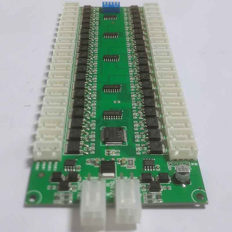 供應(yīng)多種電子柜40路鎖控板電子鎖狀態(tài)檢測485串口通訊支持定制開發(fā) - 產(chǎn)品展示