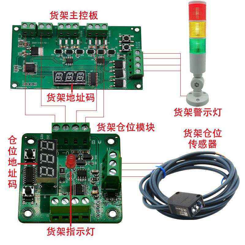 倉(cāng)庫(kù)智能電子貨架控制板倉(cāng)位模塊RS485通訊定制開(kāi)發(fā)軟件系統(tǒng)APP小程序 - 產(chǎn)品展示