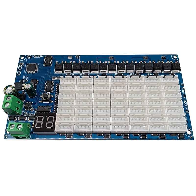 工具信報箱智能電子柜門鎖485通信控制模塊49路鎖控板軟件APP開發(fā) - 產(chǎn)品展示