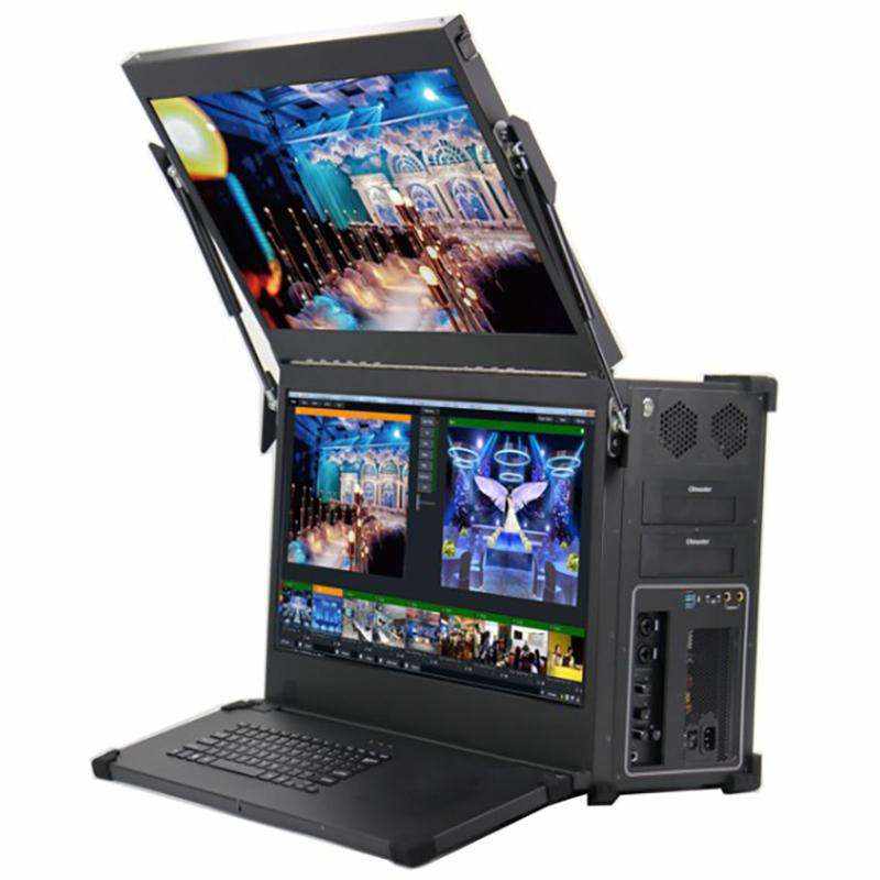 Portable 23.8 Dual Screen Reinforced Multi-Function All-in-One Support Custom System - Image 5