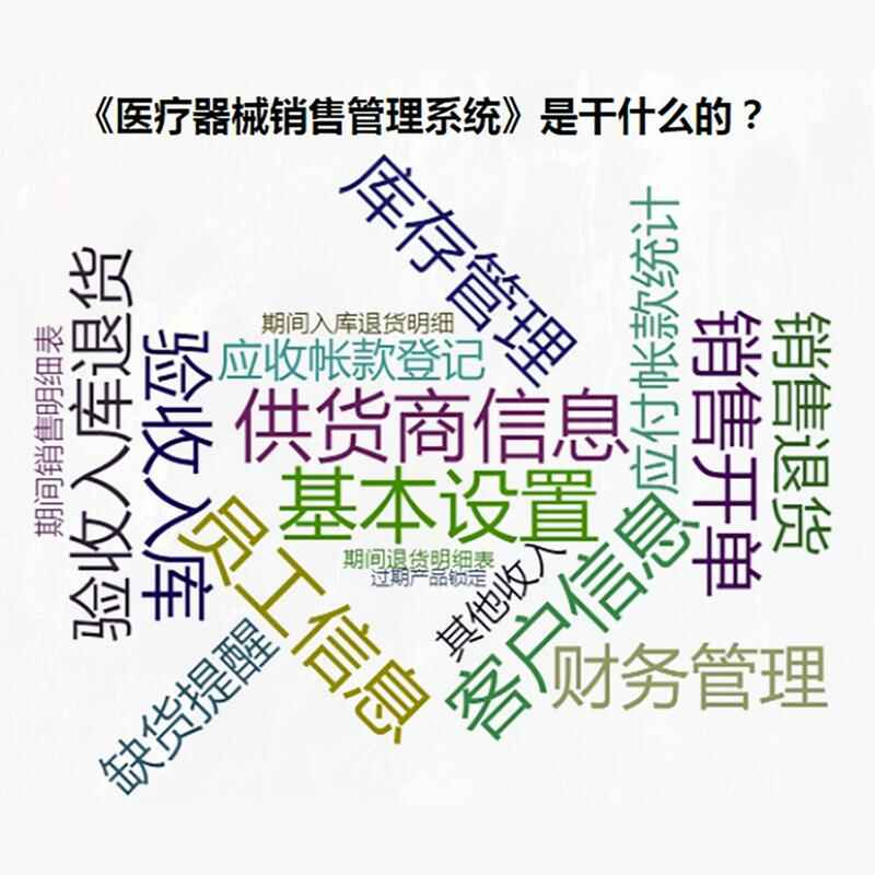 中小型公司企業(yè)商場門店醫(yī)療器械銷售管理系統(tǒng)現(xiàn)貨供應免費試用按需定制開發(fā)應用管理系統(tǒng)軟件 - 產品展示
