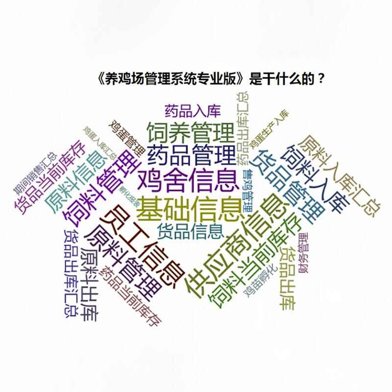 養(yǎng)雞場(chǎng)管理系統(tǒng)專(zhuān)業(yè)版現(xiàn)貨供應(yīng)免費(fèi)試用按需定制開(kāi)發(fā)畜牧業(yè)軟件小程序 - 產(chǎn)品展示